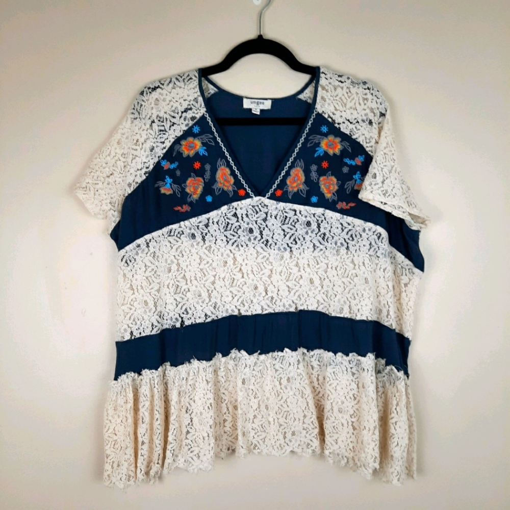 Umgee tiered blouse